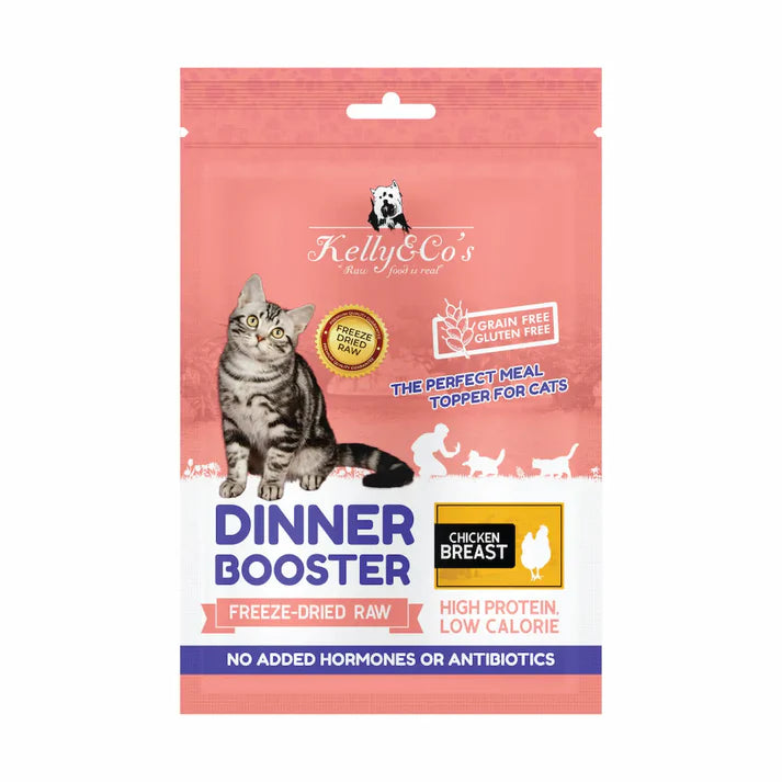 フリーズドライキャットフード DINNER BOOSTER（猫用ふりかけ）チキンブレスト｜Kelly&Co's（ケリーアンドコー）