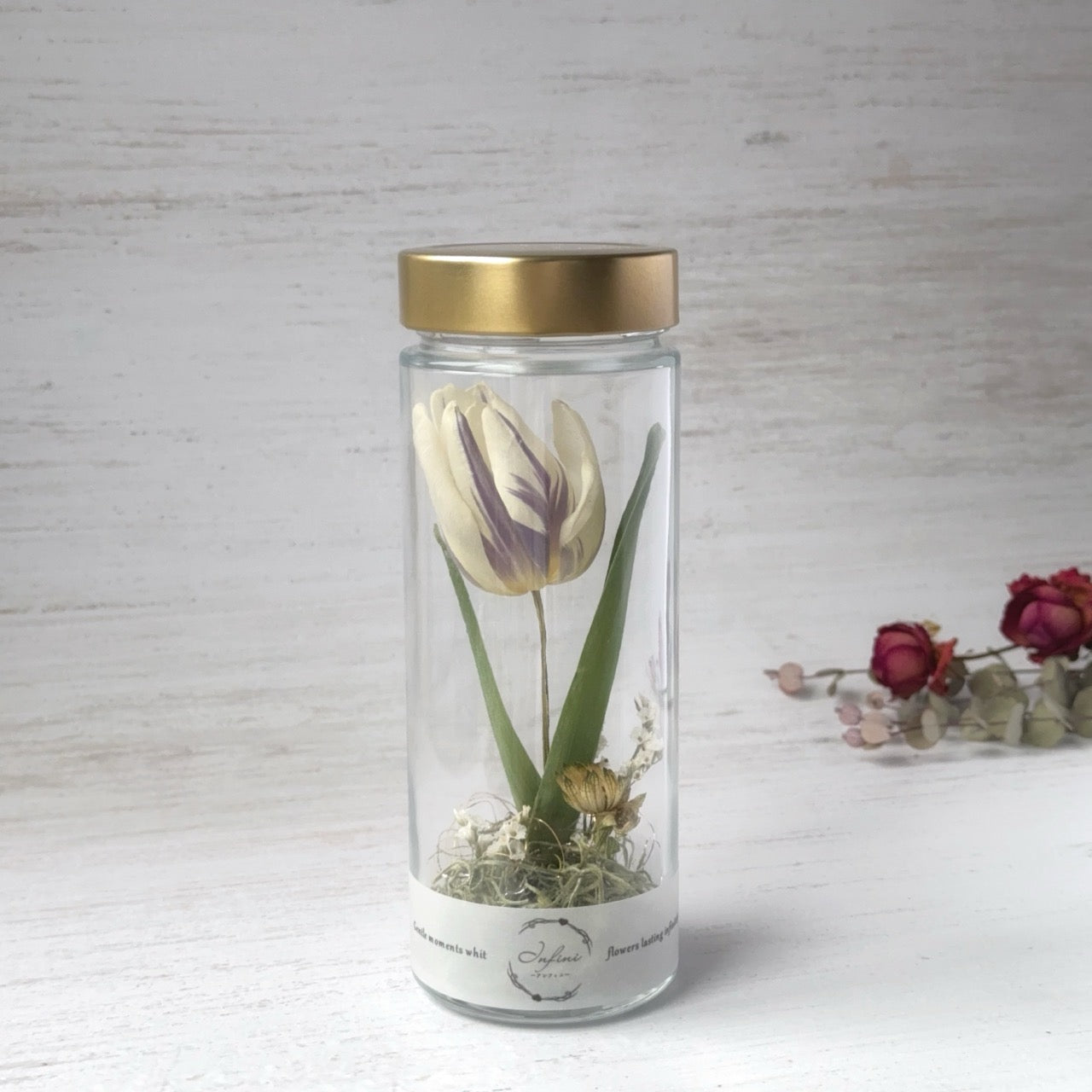 チューリップのボトルフラワー｜Infini（アンフィニ）