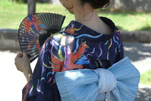 画像をギャラリービューアに読み込む, 扇子【鳳凰】山崎大輝デザイン 同柄収納袋・化粧箱入｜KUTANI×KIMONO（クタニキモノ）
