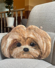 画像をギャラリービューアに読み込む, 羊毛フェルトの立体犬ポーチ ｜垂れ耳ワンコ・たろじろ
