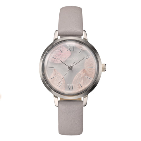 MATOW SHIKI BOUQUET 花霞 SILVER LILAC LEATHER｜MATOW（マトウ）