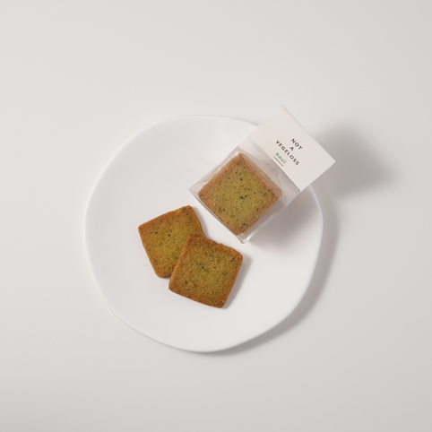NOT A VEGELOSS 米粉のバジルクッキー(5枚入り)｜NOT A VEGELOSS（ノットアベジロス）
