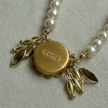 画像をギャラリービューアに読み込む, 【ネックレス】静かな輝きをまとう、ボタニカルパールネックレス｜ERIKOART（エリコアート）
