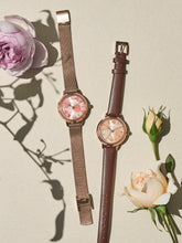 画像をギャラリービューアに読み込む, SHIKI BOUQUET 紅葉 ROSE GOLD BROWN LEATHER｜MATOW（マトウ）
