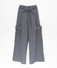 画像をギャラリービューアに読み込む, 【期間限定】カーゴ チェック ワイド パンツ｜Nora Lily elle（ノラリリーエル）
