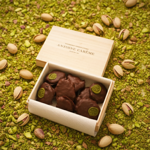 ピスタチオのザクザクショコラ｜アントワーヌ・カレーム – CHOOSEBASE
