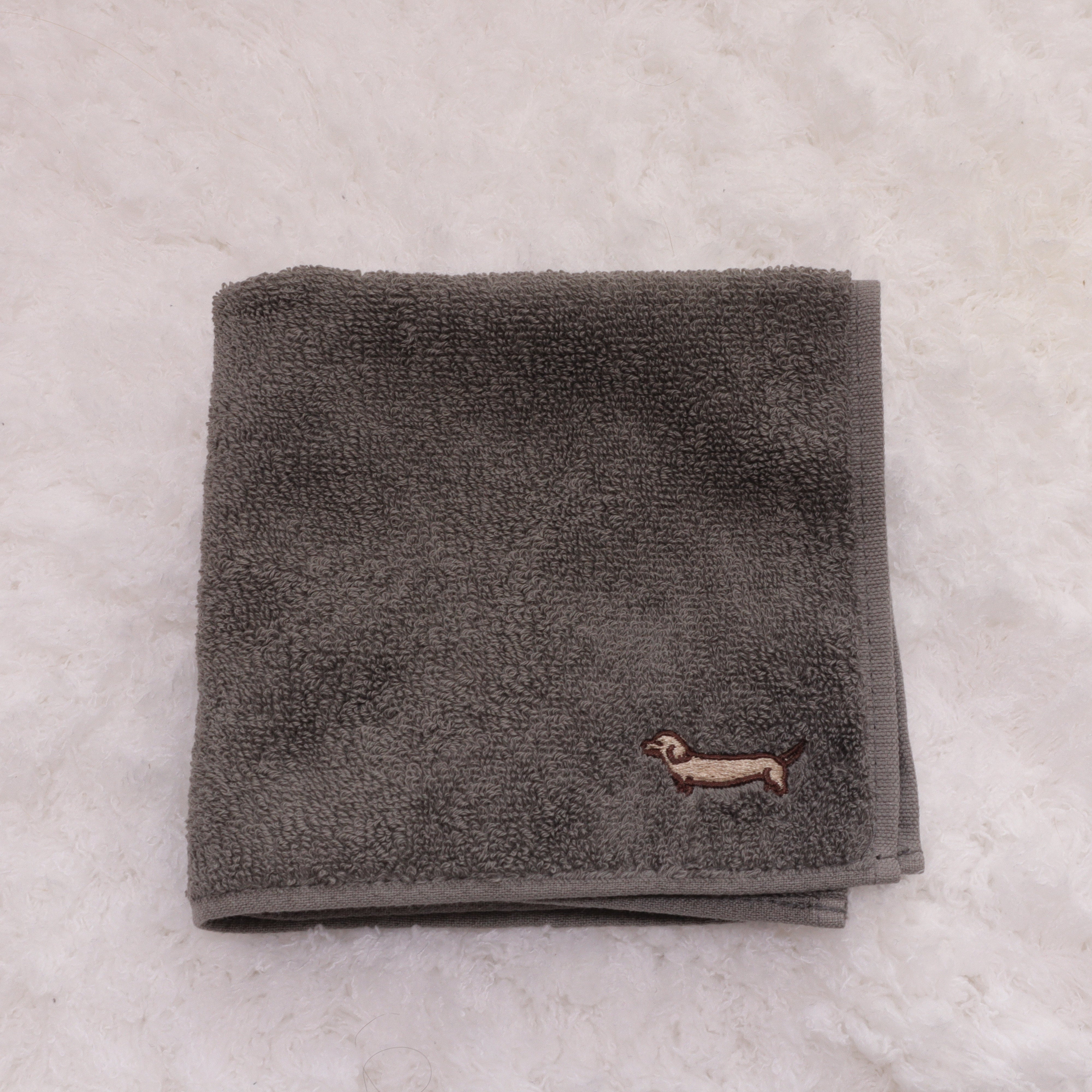 ダックスフント今治産ハンカチタオル｜BlumeBell（ブルームベル）