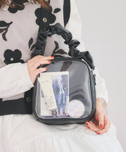 画像をギャラリービューアに読み込む, ギャザーハンドルバッグ（black）｜MARSLY（マーズリー）
