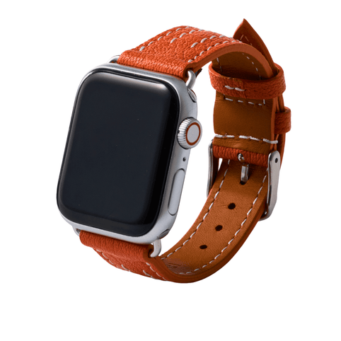 YUTORI AppleWatch シェーブルレザーバンド(色：オレンジ)｜YUTORI（ユトリ）