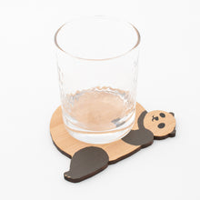 画像をギャラリービューアに読み込む, どうぶつの木製プレート＆コースター【ぱんだ】｜Ten＆O Art+Craft（テンアンドオー　アートクラフト）
