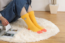 画像をギャラリービューアに読み込む, モコモコルームソックス　ミケ×イエロー｜maltamarie（マルタマリエ）
