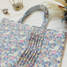 画像をギャラリービューアに読み込む, ウェーブタックトートバッグ（水色）｜Nikomatch（ニコマッチ）
