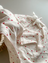 画像をギャラリービューアに読み込む, Velvet heart -Organic cozy blanket/4重ガーゼ｜Bébémoose （ベベムース）
