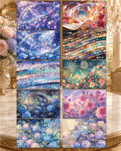 画像をギャラリービューアに読み込む, Floral Princess Hydrangea Melodyデザインペーパーブック｜nene_hope_heart（ネネホープハート）

