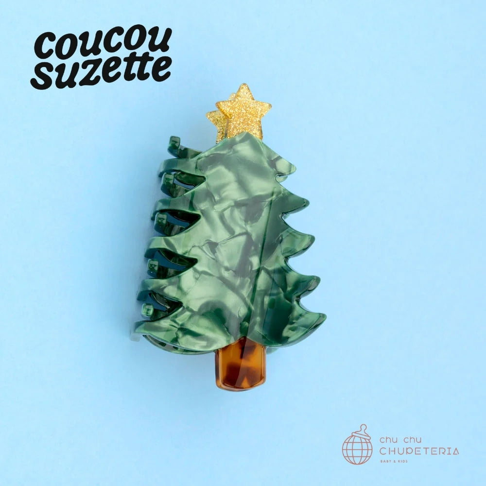 【Coucou Suzette】Christmas Tree Hair Claw｜CHUPETERIA（チュペテリア）