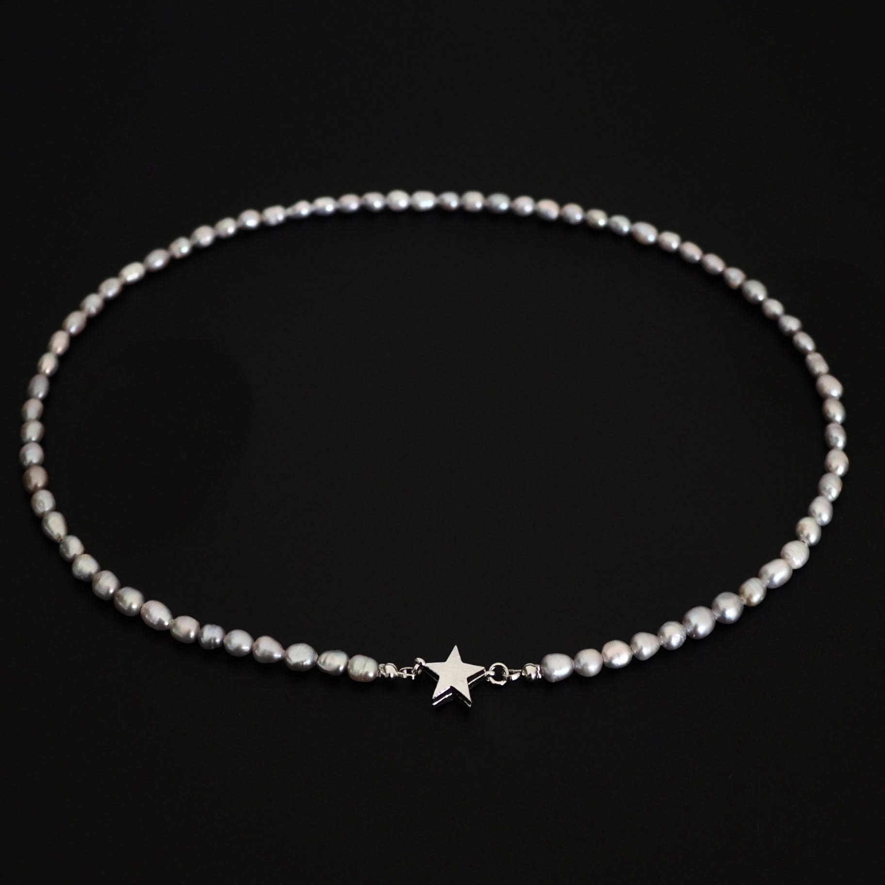 gray pearl necklace ネックレス｜LUNACHIC（ルナシック）