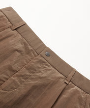 画像をギャラリービューアに読み込む, Sheer Crinkle-Finish Woven Wide Shorts（POPUP限定）｜MODE COMMUTER（モードコミューター）
