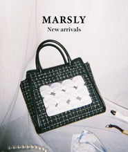 画像をギャラリービューアに読み込む, ツイードフラップバッグ（Black）｜MARSLY（マーズリー）
