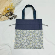 画像をギャラリービューアに読み込む, パッチワーク巾着バッグ（黒）｜Nikomatch（ニコマッチ）
