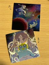 画像をギャラリービューアに読み込む, キラキラスクエアカード宇宙のにおい｜NEKO Diary（ネコダイアリー）
