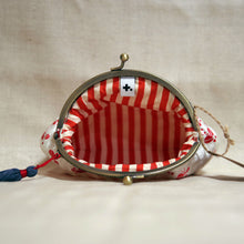 画像をギャラリービューアに読み込む, がま口ポーチ　シロ｜PlusDot＋．（プラスドット）
