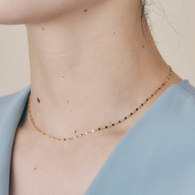 画像をギャラリービューアに読み込む, Petal Chain Necklace(38cm)＿ペタル チェーン ネックレス｜Fujikoshi Jewelry（フジコシジュエリー）
