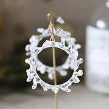 画像をギャラリービューアに読み込む, crown of baby&#39;s breath -white-（ピアス/イヤリング）｜FT2 works（エフティーツーワークス）
