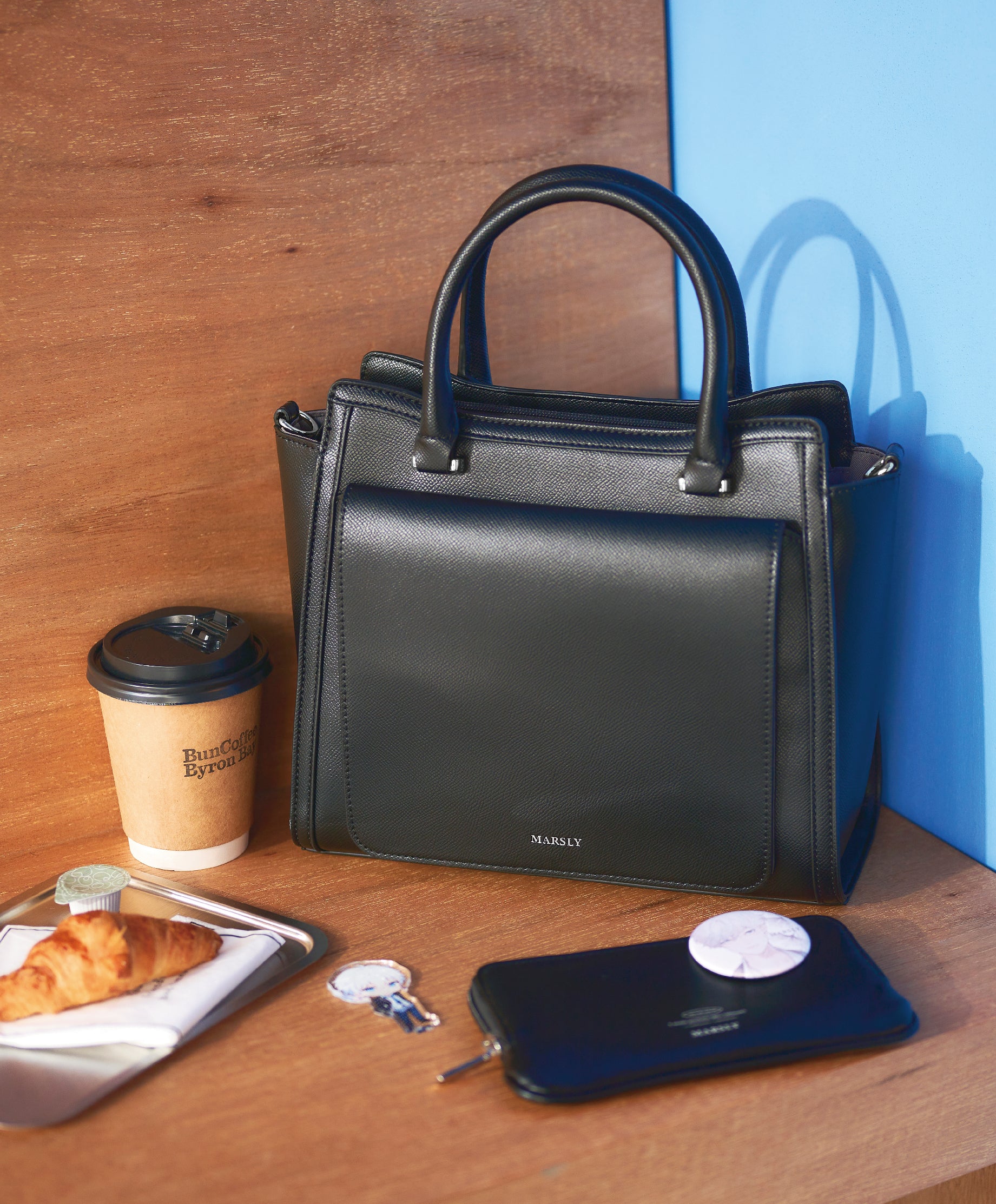 フラップバッグ（black）｜MARSLY（マーズリー） – CHOOSEBASE SHIBUYA