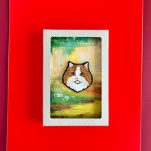 画像をギャラリービューアに読み込む, 触りたくなるようなモフモフのネコ・コロンのブローチ｜maltamarie（マルタマリエ）
