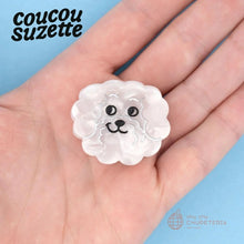 画像をギャラリービューアに読み込む, 【Coucou Suzette】Bichon Mini Hair Claw｜CHUPETERIA（チュペテリア）
