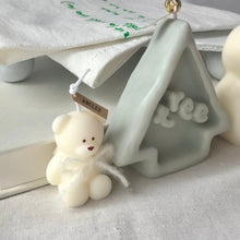 画像をギャラリービューアに読み込む, tree &amp; bear  candle set｜ANCLED（アンクレッド）
