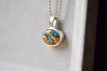 画像をギャラリービューアに読み込む, ボールチェーンネックレス　オイスターカッパーターコイズ｜G.Y.P（ジプ）
