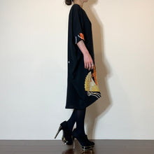 画像をギャラリービューアに読み込む, 着物リメイク　モモンガワンピース｜komomo（コモモ）
