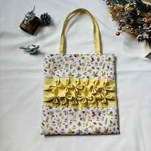 画像をギャラリービューアに読み込む, フラワーモチーフバッグ（黄）｜Nikomatch（ニコマッチ）
