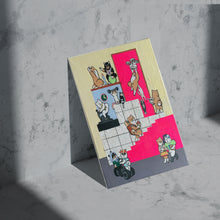 画像をギャラリービューアに読み込む, お部屋に小さなアートを。柴犬アートなポストカード【4枚セット】｜yoshie moriuchi ARTWORKS（ヨシエモリウチアートワークス）
