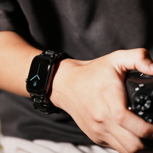 画像をギャラリービューアに読み込む, Apple Watch Band FORTRESS-003 - Black Black｜Bandee Joy（バンディージョイ）
