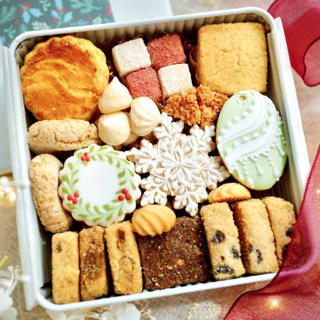 クリスマス クッキー缶｜小さな焼き菓子店　翠星（チイサナヤキガシテン　スイセイ）