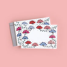 画像をギャラリービューアに読み込む, ノートカード Notecards “HEARTic PASSION Flower” 【期間限定】  ｜asugatic（アシュガティック）
