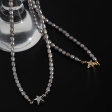 画像をギャラリービューアに読み込む, gray pearl necklace ネックレス｜LUNACHIC（ルナシック）
