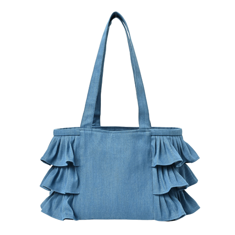 actrhea デニムフリルバッグ｜actrhea（アクトレイア）