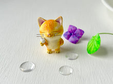 画像をギャラリービューアに読み込む, 雨宿り猫さん（黄トラ）｜手ノヒラ堂（テノヒラドウ）
