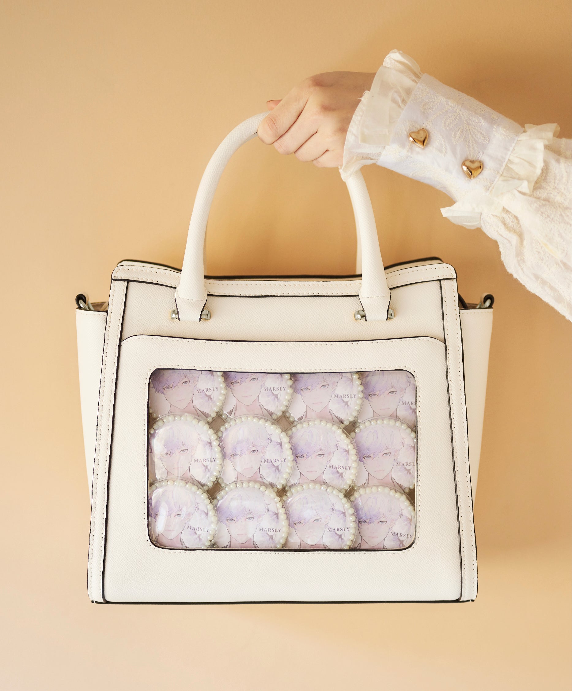 フラップバッグ（off white）｜MARSLY（マーズリー）