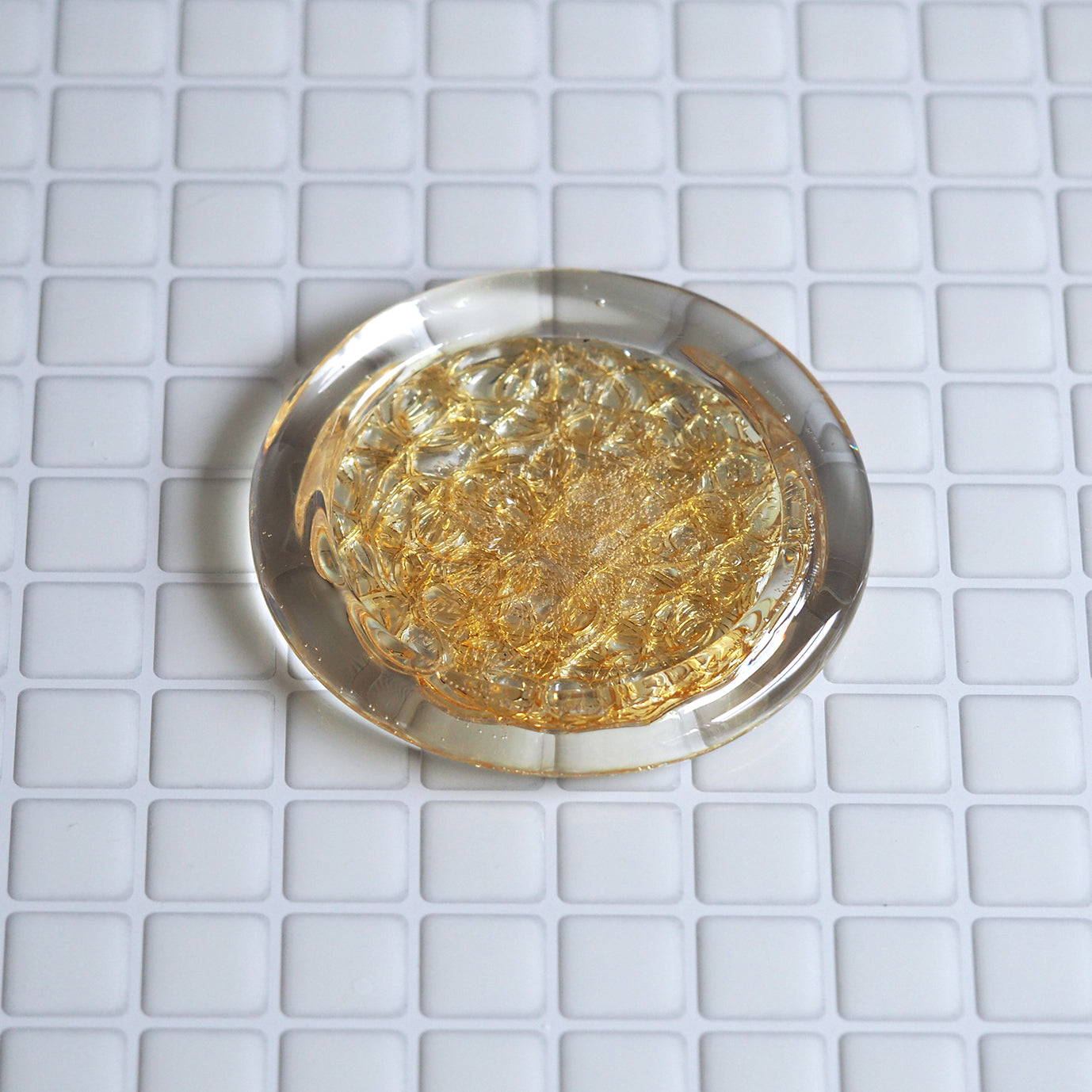 雫-SHIZUKU- コースター えんじゅ（オレンジ）｜ame（アメ）