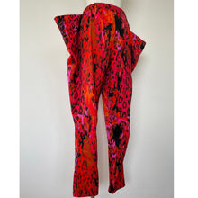 画像をギャラリービューアに読み込む, Big pockets trousers leopard red - ビッグポケットパンツ　レオパード レッド｜Merci DIEU（メルシーデュー）
