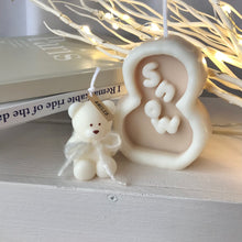 画像をギャラリービューアに読み込む, snowman &amp; bear  candle set｜ANCLED（アンクレッド）
