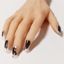 画像をギャラリービューアに読み込む, サイズの選べる半硬化ジェルネイルシール【Gel Nail Stickers 001 Ink brush : Black】｜ENCHANT（エンチャント）
