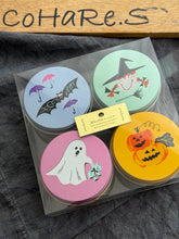 画像をギャラリービューアに読み込む, ハロウィンクッキー開けた瞬間、かわいすぎる。Halloweenクッキー缶 4缶BOX｜CoHaRe.S（コハレエス）
