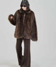 画像をギャラリービューアに読み込む, モルテッド フェイクファー ブルゾン｜Nora Lily elle（ノラリリーエル）
