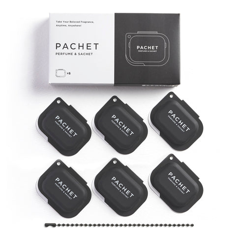 PACHET PACHET パチェット #BLACK - 6pcs BOX　ウッドベースの香り｜PACHET（パチェット）
