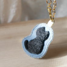 画像をギャラリービューアに読み込む, 和み猫のバッグチャーム　うしろ姿の　黒猫｜Little Plum（リトルプラム）
